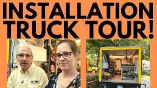 HVAC Installation TRUCK TOUR! (One Hour Heating and Air Conditioning install truck for best results)