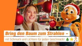 Bring den Baum zum Strahlen – mit Schmuck und Lichtern für jeden Geschmack! ⭐️