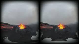 3D Iceland Volcano 2023 in VR180