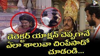 Balakrishna Behaviour in Sets at NTR Biopic Shoot  || NTR,Balakrishna,Teja || FilmiEvents