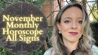 NOVEMBER 2024 HOROSCOPE All Signs: Mars Changes Signs and Mercury Goes Retrograde