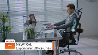 NEWTRAL Ergonomic Office Chair with Adjustable Lumbar Support