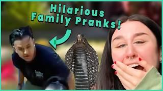 Hilarious Family Pranks  #compilation | CATERS CLIPS