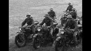 Motorradfahrer Schweizer Armee - WW2 Motorcycle Driver Swiss Army️ (1943)