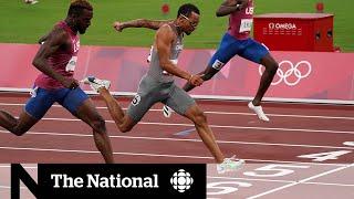 Andre De Grasse wins gold in 200m race, breaking Canadian record