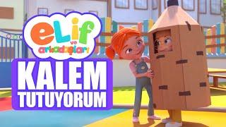 Elif ve Arkadaşları - Bölüm 2 - Kalem Tutuyorum - TRT Çocuk Çizgi Film