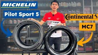 Michelin Pilot Sport 5 vs Continental MaxContact 7 : Who is the best ?
