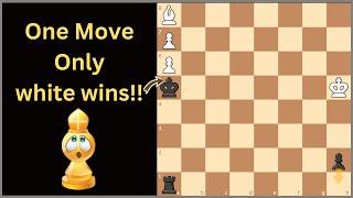 Famous Chess Puzzle with Brilliant way to win!