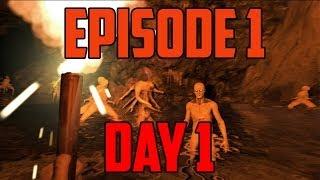 The Forest Gameplay Survival Walkthrough Part 1(Day 1) [1080p HD PC Ultra Settings]