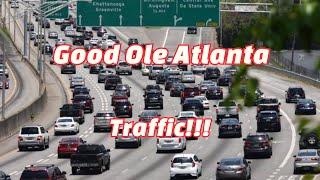 Ride With Me To Downtown Atlanta, Traffic and Accidents To Be Seen!! #atlanta #travel