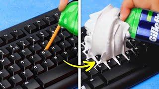 33 HANDY EVERYDAY LIFE HACKS || Genius DIY Ideas For Cleaning, Organization, Glue Gun And Slime