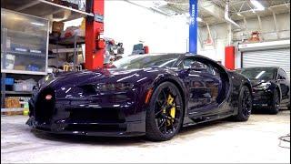 1 of 1 Bugatti Chiron Project Begins! | EVS Vlog