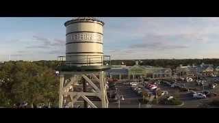 Water Tower in Celebration Florida - Orlando Aerial Videos