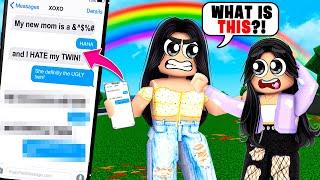 I Found my TWIN Daughters SECRET PHONE and What I Found Will SHOCK YOU!! - Roblox Bloxburg Roleplay