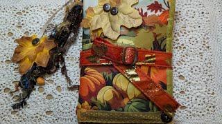 Junk Journal Flip Through of Thanksgiving Journal