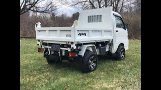 Daihatsu Hijet Mini Dump Truck S211P Japanese Mini Trucks For Sale