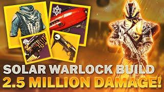 2.5 Million DAMAGE! Solar Warlock Build | Destiny 2 Lightfall