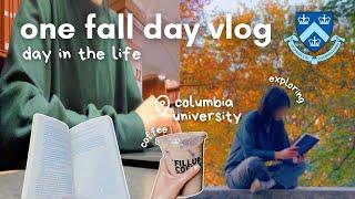 one fall day in new york city - exploring, studying (daily college vlog)