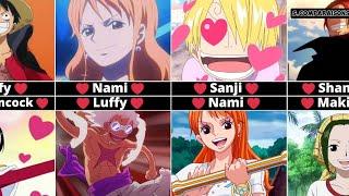 Popular Love Relationships in One Piece