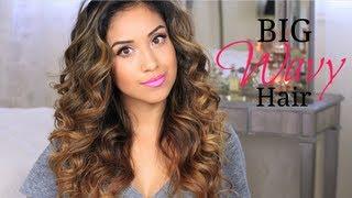 Big Wavy Hair Tutorial + Give-a-way!