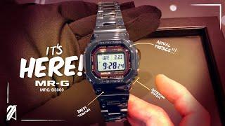 LIVE! Hands-On Video Of The MRG-B5000. (Official Announcement G-Shock)