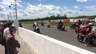 VRRA 2014 Quinte TT Endurance Start