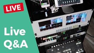 LIVE Q&A! Answering your questions about livestreaming, the ATEM Mini and the YoloBox!