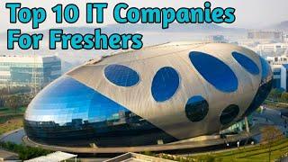 Top 10 Software Companies For Freshers To Join | Best IT Companies In India