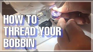 How To "INSERT" Your Bobbin Correctly! (Brother Sewing Machine PE800)