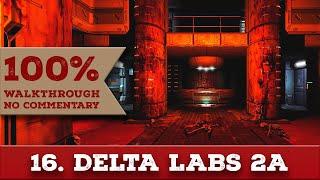 Doom 3: Redux 100% Walkthrough (Nightmare, No Damage, All Collectibles) 16 DELTA LABS 2A