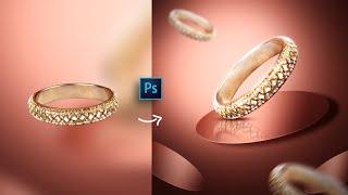 Jewelery  Manipulation in Photoshop || #ProductManipulation #PhotoshopTutorial #mirror