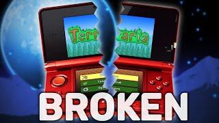 3DS Terraria is BROKEN (in the best way possible)