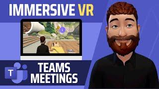 I'm Blown Away by Microsoft Teams Meeting Immersive 3D Spaces!