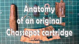 Anatomy of an original Chassepot cartridge