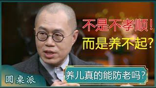 养儿真的能防老吗？养老成本比教育成本还高？情感投入才是最大难题？#窦文涛 #梁文道 #马未都