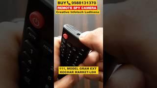 Tv remote spy camera 4k #shorts Creative Infotech Ludhiana buy  9988131370