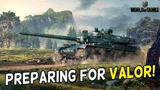 Preparing for World of Tanks: VALOR!