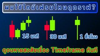 ผมใช้ไทม์เฟรมอะไรในการวิเคราะห์กราฟ? บอกหมดเปลือกเรื่อง Timeframe | [สอนเทรดกราฟเปล่า]