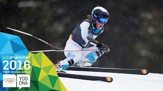 Super-G - River Radamus (USA) wins Men's gold | ​Lillehammer 2016 ​Youth Olympic Games​