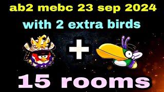 Angry birds 2 mighty eagle bootcamp Mebc 23 sep 2024 with 2 extra birds red+hal#ab2 mebc today