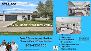 Single Story Home For Sale 4775 Eileen Street in Simi Valley, California