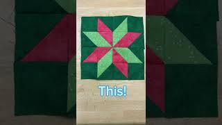 Star blocks sew together easily when you start with half square triangles! #quilting #scrappyquilts