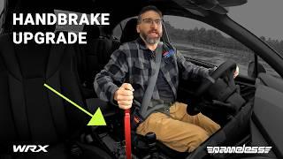 Upgrading The Subaru WRX Handbrake. Beefier AND Better