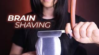 ASMR Old School Brain Shaving for Mind Numbing Tingles (No Talking)