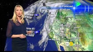 Evelyn Taft 2011/10/03 9PM KCAL9 HD; Sheer blue top