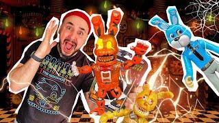 ПАПА РОБ И АНИМАТРОНИКИ FNAF! АНИМАТРОНИК JACK-O-BONNIE ОТ FUNKO - РАСПАКОВКА! ПРОКЛЯТИЕ ДРЕДБЕРА!