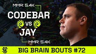 Codebar VS Jay | Big Brain Bouts #72 | Starcraft 2