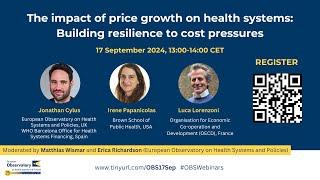 The impact of price growth on health systems: Building resilience to cost pressures