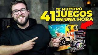 RESEÑO 41 JUEGOS EN UNA HORA (Y un poquito...)