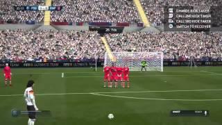 Fifa 15 best shots..my game play